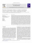 Research paper thumbnail of Polarization of hydroxyapatite: Influence on osteoblast cell proliferation