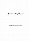 Research paper thumbnail of The Sounding Object