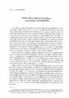 Research paper thumbnail of Public sphere and private sphere–masculinity and femininity