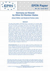 Germany as viewed by other Member States. EPIN Working Paper No. 33, 21 June 2012 Cover Page