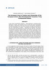 Research paper thumbnail of (with M. Hailbronner) European Court of Justice and Citizenship of the European Union: New Developments towards a Truly Fundamental Status, The,