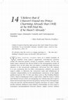 Research paper thumbnail of “‘I believe that if I haven’t found my Prince Charming already that I will; or he will find me, if he hasn’t already’: Jennifer Lopez, Romantic Comedy and Contemporary Stardom”