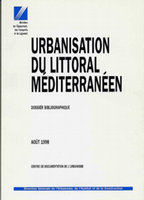 Urbanisation du littoral méditerranéen. Dossier bibliographique [Abdelmajid Arrif & Jean-Claude Jager] Cover Page