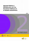 Research paper thumbnail of Agenda Pública y Satisfacción con los Servicios Públicos en el Estado Autonómico