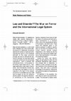 Law and Disorder? The War on Terror and the International Legal System Cover Page