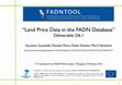 Research paper thumbnail of Land Price Data in the FADN Database