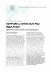 Between Co-operation and Insulation: Afghanistan’s Relations with the Central Asian Republics Cover Page