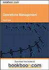 Operations Management Contents Contents Cover Page