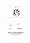 Research paper thumbnail of TUGAS PENGEMBANGAN ORGANISASI PUBLIK UKD 3 PROGRAM STUDI NON REG ADMINISTRASI NEGARA FAKULTAS ILMU SOSIAL DAN ILMU POLITIK UNIVERSITAS SEBELAS MARET SURAKARTA 2014 SOAL