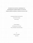 Exploring the conceptual compatibility of transformative learning theory in accounts of Christian spiritual renewal at Wheaton College in 1995 - Dissertation Cover Page