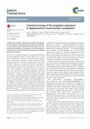 Research paper thumbnail of Chemical tuning of the magnetic relaxation in dysprosium(III) mononuclear complexes