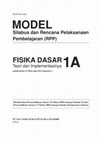 i MODEL PT TIGA SERANGKAI PUSTAKA MANDIRI SOLO Berdasarkan Permendiknas Nomor 22 Tahun 2006 tentang Standar Isi dan Permendiknas Nomor 23 Tahun 2006 tentang Standar Kompetensi Lulusan Budi Purwanto Cover Page