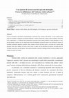 Una ipotesi di turnaround nel piccolo dettaglio. Verso la definizione del “sistema vitale urbano" (An hypothesis turnaround for the retail. Toward a definition of "vital urban system") Cover Page