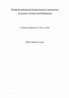 Research paper thumbnail of Perdida de soberania del Estado frente las corporaciones en un nuevo Escenario de globalizacion