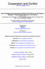 Research paper thumbnail of Use of metaphors and international discourse: The EU as an idiot power, a deceptive pangloss and a Don Juan in his infancyon can be found at: Cooperation and Conflict Additional services and information for