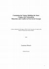 Containing the Nation, Building the State: Coping with Nationalism,  Minorities and Conflict in Post-Soviet Georgia  Cover Page