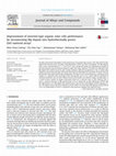 Research paper thumbnail of Improvement of inverted type organic solar cells performance by incorporating Mg dopant into hydrothermally grown ZnO nanorod arrays