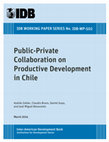 Public-Private Collaboration on Productive Development in Chile Cover Page