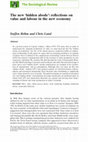 Research paper thumbnail of The New ‘Hidden Abode’: Reflections on Value and Labour in the New Economy