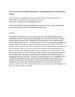 Research paper thumbnail of Free Labour, Social Media, Management: Challenging Marxist Organization Studies