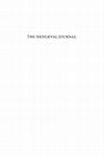 “The Iconography of ‘Husband-beating’ on Late-Medieval English Misericords,” The Mediaeval Journal 3:2 (2013), pp. 39-68. Cover Page