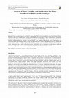 Research paper thumbnail of Analysis of Price Volatility and Implications for Price Stabilization Policies in Mozambique