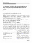 Research paper thumbnail of GIS-based impact assessment of land-use changes on groundwater quality: study from a rapidly urbanizing region of South India