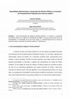 Research paper thumbnail of Improbidade administrativa e suspensão dos direitos políticos no contexto da preponderância pragmática do interesse público