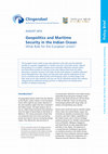 Geopolitics and Maritime Security in the Indian Ocean Cover Page