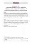 Research paper thumbnail of Mateo, J.P. (2011). "Continuidades, reformas y rupturas sistémicas en la economía venezolana", Entelequia, No. 13, pp. 73-96. 