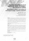 Research paper thumbnail of Mateo, J.P. y V. Lima (2012). "Aspectos metodológicos en el análisis del cambio tecnológico. Una perspectiva holista", Principios. Estudios de Economía Política, No. 20, pp. 105-126