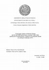 Research paper thumbnail of Il linguaggio artistico di Michele Sambin dal film alla video-performance musicale (1968-1982). Ipotesi per la conservazione, il restauro e la riproposta attuale di Looking for listening (1977). Tomo I