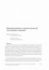 Research paper thumbnail of Mateo, J.P. y S. García (2012). "Dimensión productiva e inserción externa del sector petrolero ecuatoriano", Icade, No. 85, enero-abril, pp. 23-49