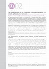 Research paper thumbnail of Las controversias de los “materiales culturales delicados”, un  debate aplazado pero necesario. María Adoración Martínez Aranda, Jesús Bustamante García, Jesús López Díaz, Manuel Burón Díaz