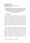 Research paper thumbnail of Neither Do Men Put New Wine Into Old Bottles: The limits to the original constituent power in the constitutions of Ecuador and Venezuela