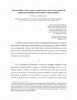 Research paper thumbnail of Espacio público y bien común: consideraciones sobre el pensamiento de Rousseau