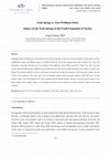 Research paper thumbnail of Arab Spring vs. Zero Problems Policy Impact of the Arab Spring on the Trade Expansion of Turkey