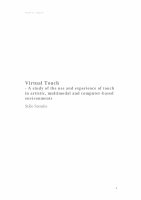 Virtual Touch Cover Page