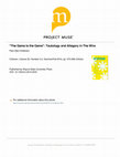 "The Game is the Game: Allegory and Tautology in The Wire," in Criticism 52 (Summer-Fall 2010), pp. 373-398.  Cover Page