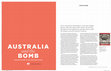 Research paper thumbnail of "Australia and the bomb: The early history of anti-nuclear activism," SL Magazine (Spring 2014): 32-35.