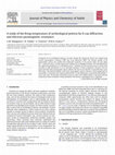 A study of the firing temperature of archeological pottery by X-ray diffraction and electron paramagnetic resonance Cover Page