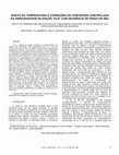 EFEITO DA TEMPERATURA E CONDIÇÕES DE ATMOSFERA CONTROLADA NA ARMAZENAGEM DE MAÇÃS 'FUJI' COM INCIDÊNCIA DE PINGO DE MEL EFFECT OF TEMPERATURE AND CONTROLLED ATMOSPHERE CONDITIONS IN THE STORAGE OF 'FUJI' APPLES WITH WATERCORE INCIDENCE Cover Page