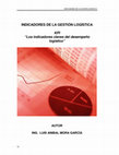 INDICADORES DE LA GESTIÓN LOGÍSTICA KPI "Los indicadores claves del desempeño logístico" TABLA DE CONTENIDO Cover Page