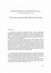 Research paper thumbnail of tre scrittori egiziani nella diaspora in Europa