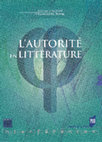 « Souvenirs individuels et archives officielles : dire la Seconde Guerre mondiale, en URSS, après Staline ». In : BOUJU, Emmanuel (sous la direction de). L’autorité en littérature. Rennes : Presses Universitaires de Rennes, 2010. Cover Page