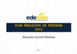 PLAN REDUCCION DE PERDIDAS PLAN REDUCCION DE PERDIDAS PLAN REDUCCION DE PERDIDAS PLAN REDUCCION DE PERDIDAS Cover Page