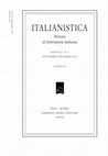 Research paper thumbnail of rec. a R. CASTELLANA, Parole cose persone. Il realismo modernista di Tozzi, Roma-Pisa, Serra Ed., 2009, in “Italianistica”, 2012/3, pp. 157-160