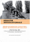 Research paper thumbnail of Mémoire, Reconstruction et Espace Public