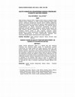 Research paper thumbnail of MARKOV CHAINS IN QUALITY FUNCTION DEPLOYMENT: AN EXAMPLE OF AUTOMATIVE SECTOR otomotiv endüstrisinde kalite fonksiyon gocerimi markov zinciri