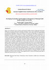 Research paper thumbnail of Developing Sustainable Legal Paradigm in Management of Municipal Solid Wastes in India: An Overview